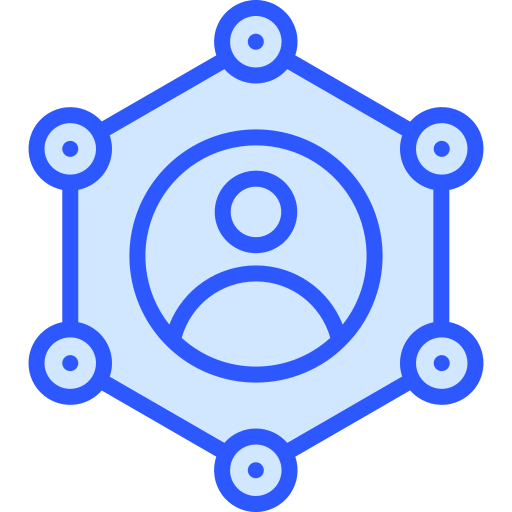belanghebbende Generic Blue icoon