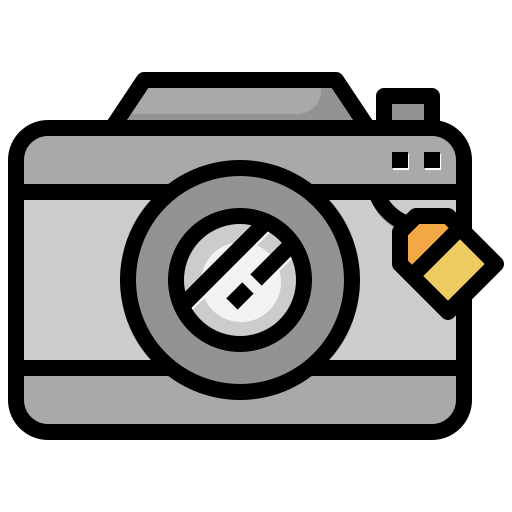 kamera Surang Lineal Color icon