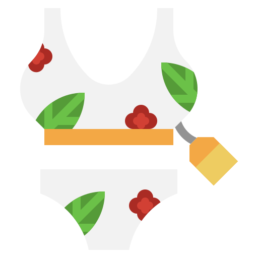 Swimsuit Surang Flat icon