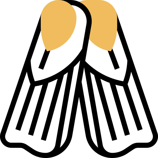 płetwy Meticulous Yellow shadow ikona
