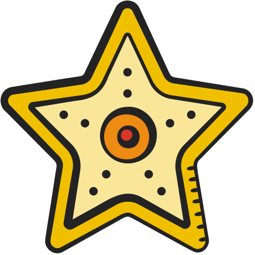 Starfish Generic Hand Drawn Color icon