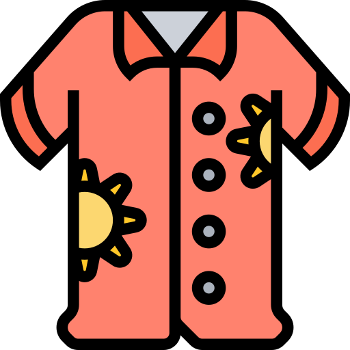 гавайская рубашка Meticulous Lineal Color иконка