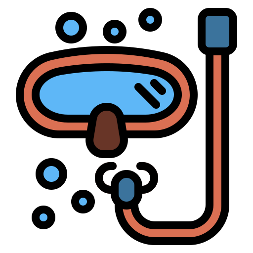 Snorkel Generic Outline Color icon
