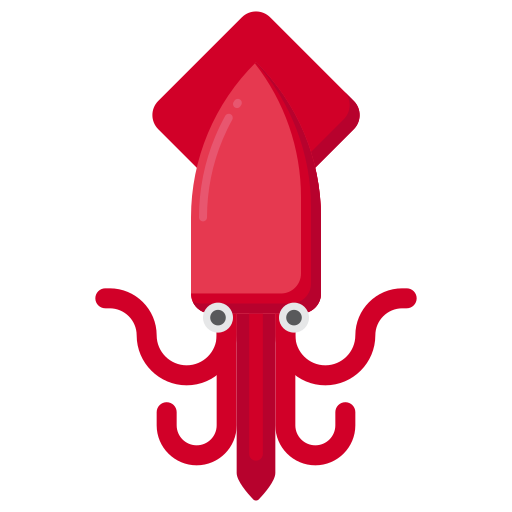 calamari Flaticons Flat icona