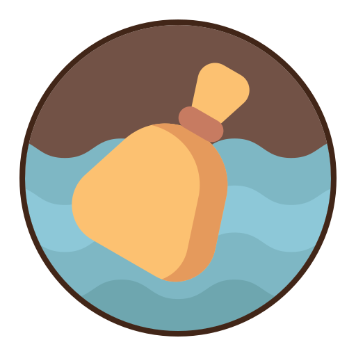 schwimmend Flaticons Lineal Color icon