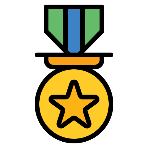 메달 Generic Outline Color icon