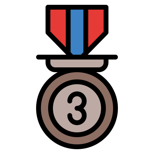 medal Generic Outline Color ikona