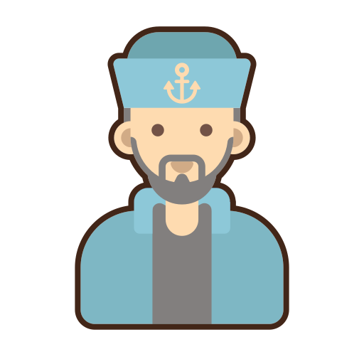 Sailor Flaticons Lineal Color icon