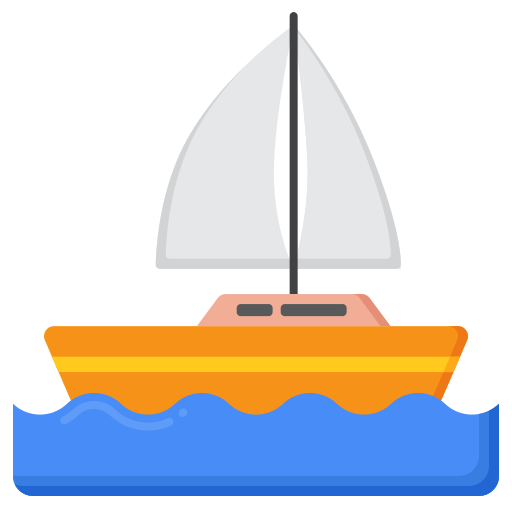 Sail boat Flaticons Flat icon