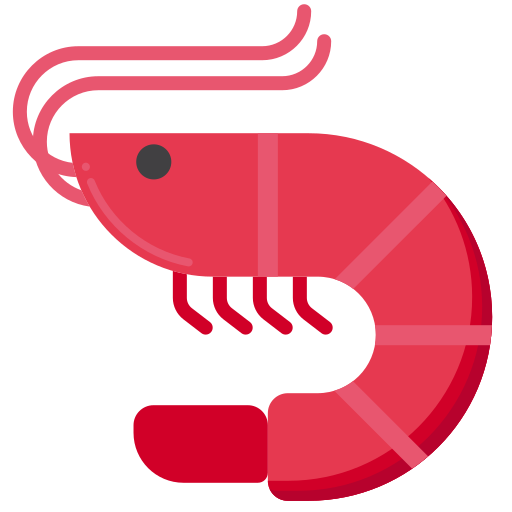 Shrimps Flaticons Flat icon