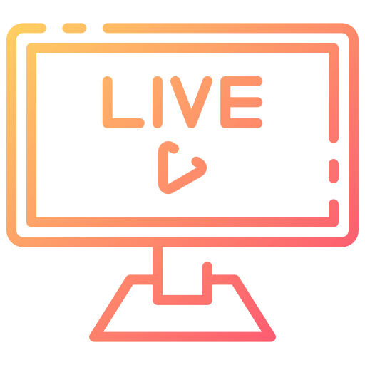 live-streaming Good Ware Gradient icon