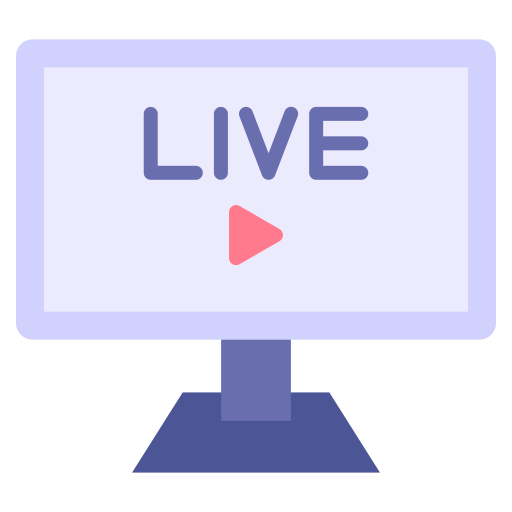 live-streaming Good Ware Flat icon