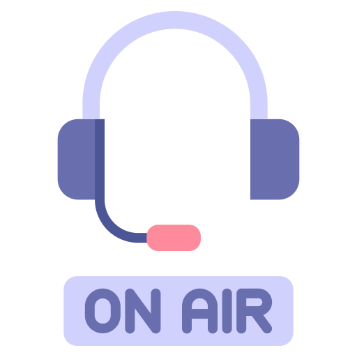 On air Good Ware Flat icon