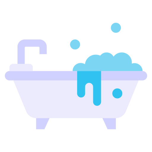 tina de baño Good Ware Flat icono