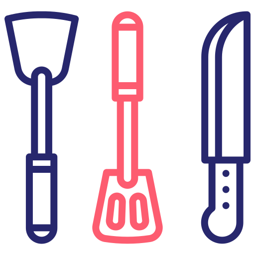 utensili da cucina Generic Outline Color icona