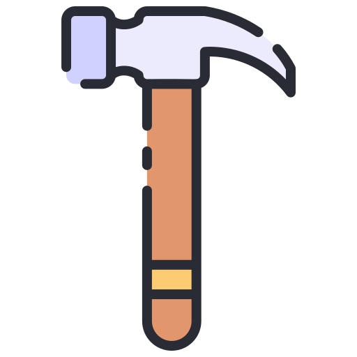 Hammer Good Ware Lineal Color icon