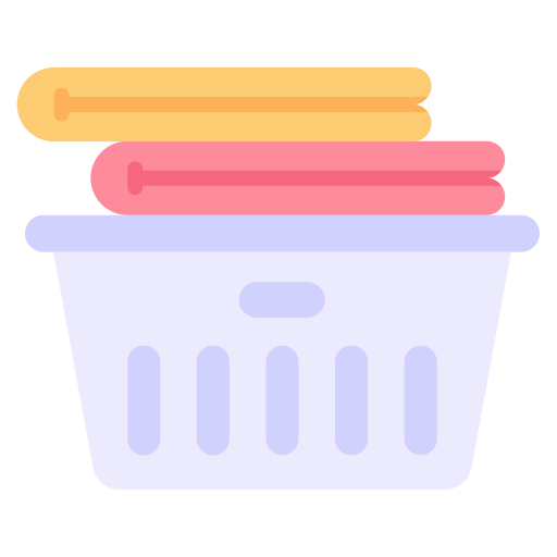 Laundry basket Good Ware Flat icon