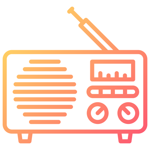 radio Good Ware Gradient icoon