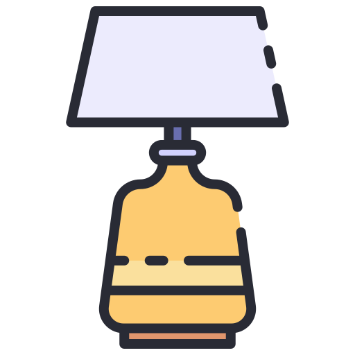 lámpara de mesa Good Ware Lineal Color icono