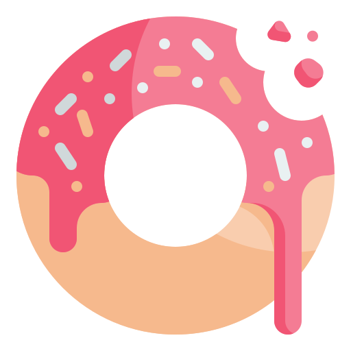 donuts Wanicon Flat icoon
