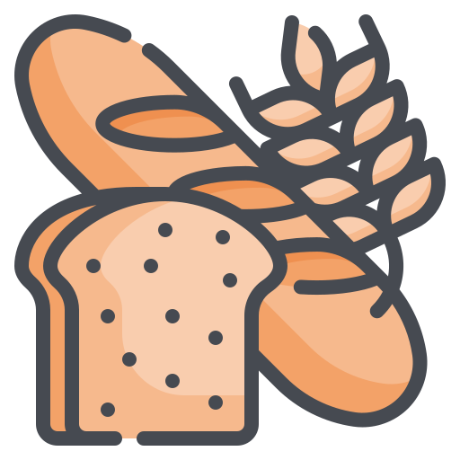 Bread Wanicon Lineal Color icon
