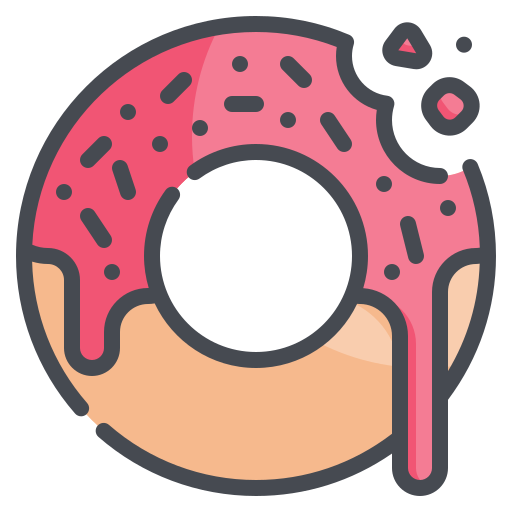 donuts Wanicon Lineal Color icon