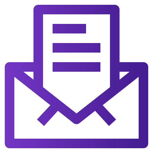 e-mail Generic Gradient Icône