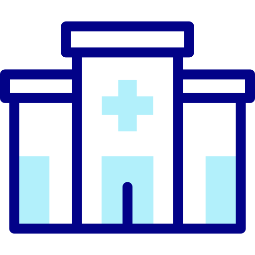 krankenhaus Detailed Mixed Lineal color icon