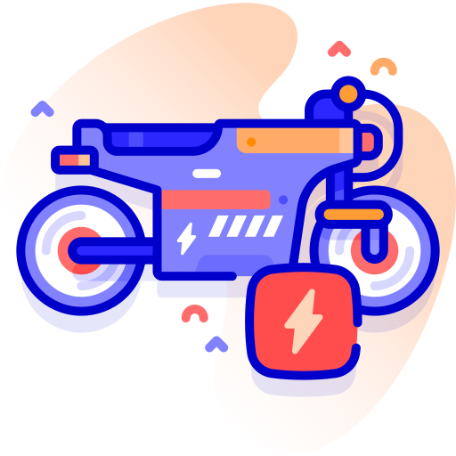 Мотоцикл Special Ungravity Lineal color иконка