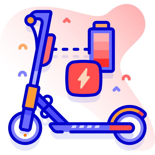 Electric scooter Special Ungravity Lineal color icon