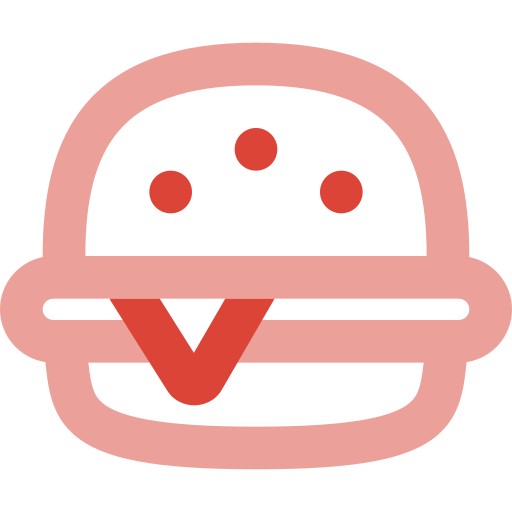 Burger Generic Outline Color icon