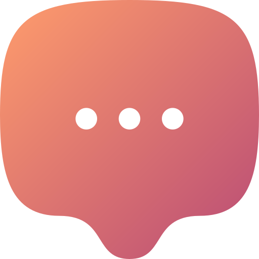 Chat Generic Flat Gradient icon