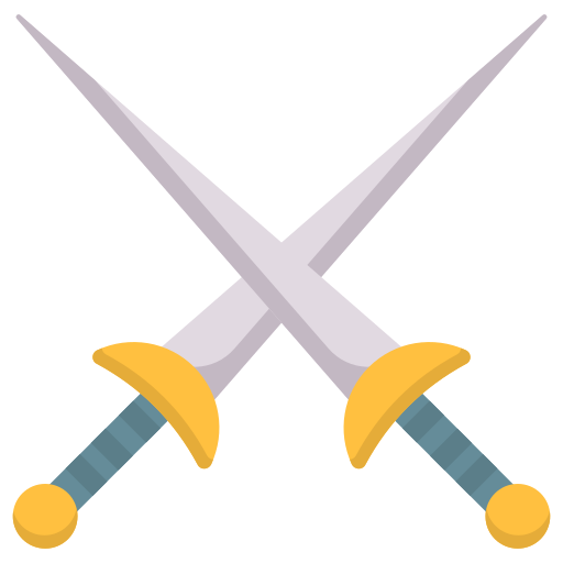 Épées Generic Flat Icône