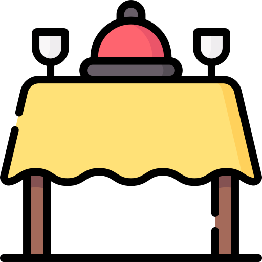 夕食のテーブル Special Lineal color icon
