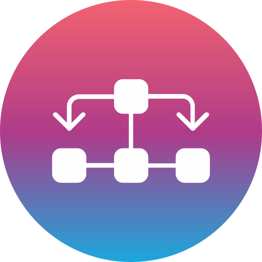 Flow chart Generic Mixed icon