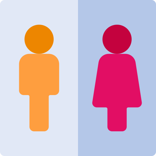 toilette Basic Rounded Flat icon