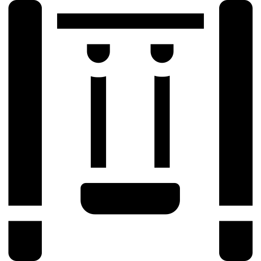 schommel Basic Rounded Filled icoon