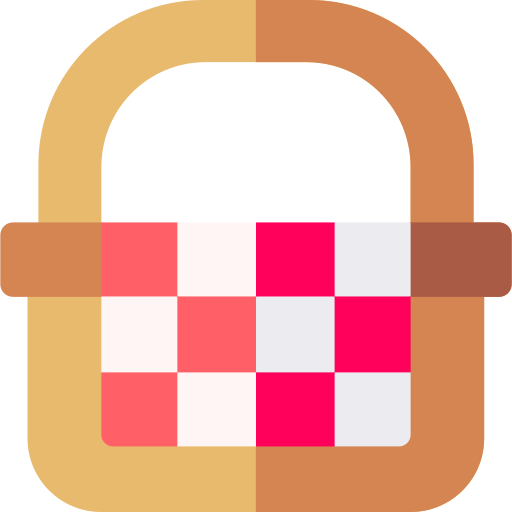 picknickkorb Basic Rounded Flat icon