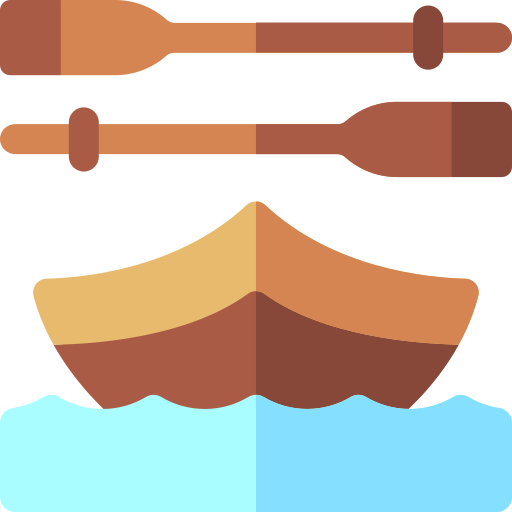 Canoe Basic Rounded Flat icon