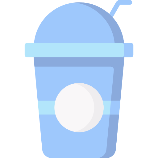 milkshake Special Flat icoon