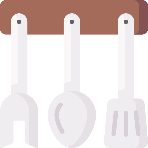 Kitchen utensils Special Flat icon