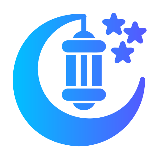 ramadan Generic Flat Gradient icoon