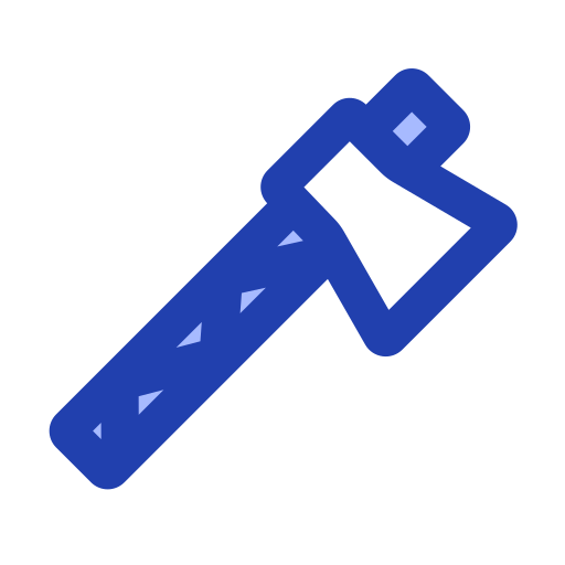 hacha Generic Blue icono