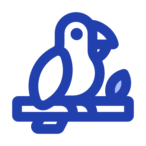鳥 Generic Blue icon