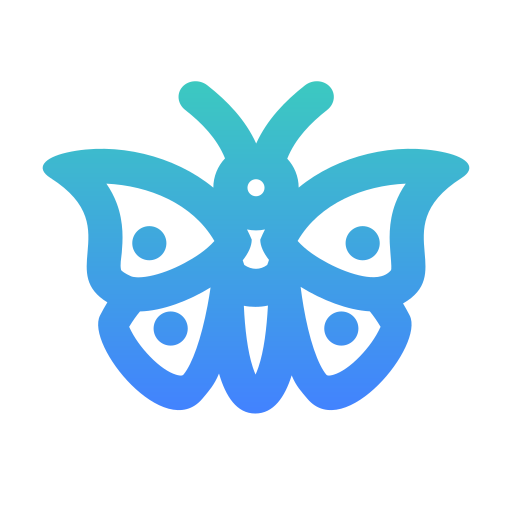 Бабочка Generic Gradient иконка