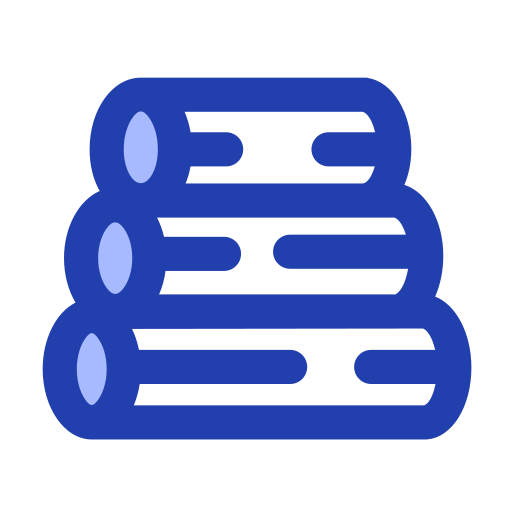 Firewood Generic Blue icon