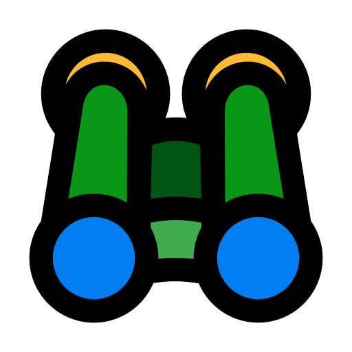 Binocular Generic Outline Color icon