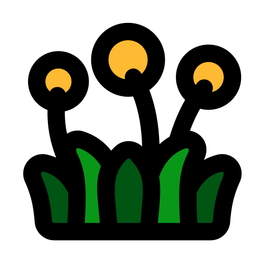 Dandelion Generic Outline Color icon