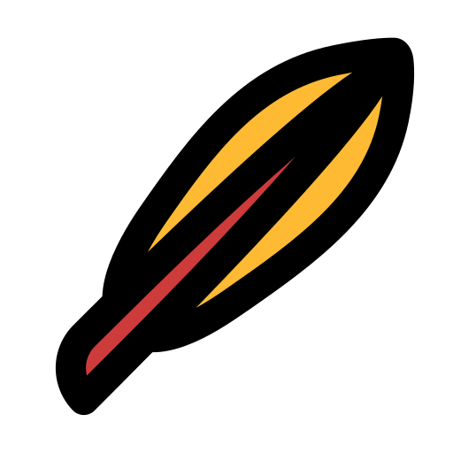 pluma Generic Outline Color icono