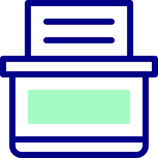 urna de voto Detailed Mixed Lineal color Ícone